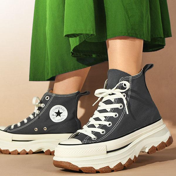 コンバース 厚底 スニーカー レディース CONVERSE ALL STAR オールスター R TREKWAVE トレックウエーブ HI キャンバス シューズ 靴 2024春夏新作｜elephant｜19