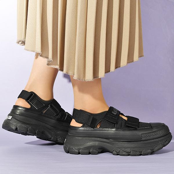コンバース 厚底 サンダル レディース CONVERSE ALL STAR R 