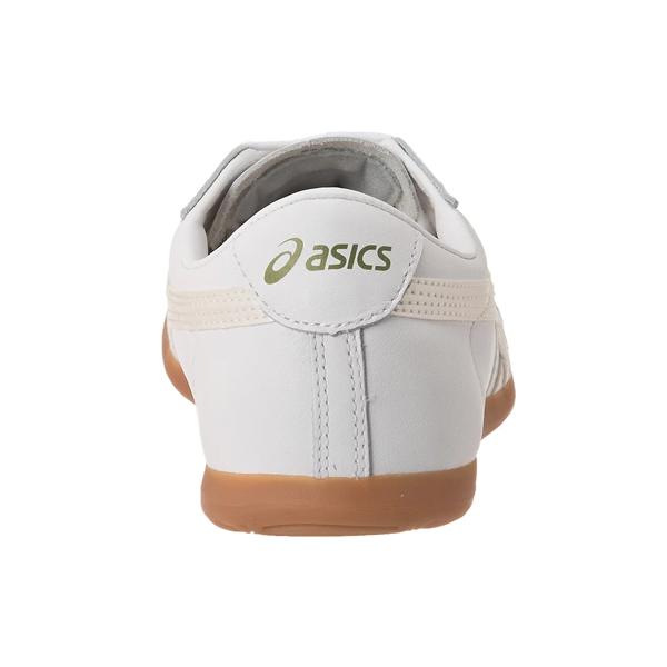 【動画あり】25%off 太極拳 シューズ アシックス レディース asics ウーシュー WU 本革 天然皮革 靴 スニーカー ホワイト 白 TOW013の画像