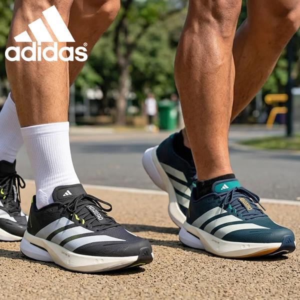 adidas（アディダス） 2026秋冬新色 メンズ 厚底 ランニングシューズ