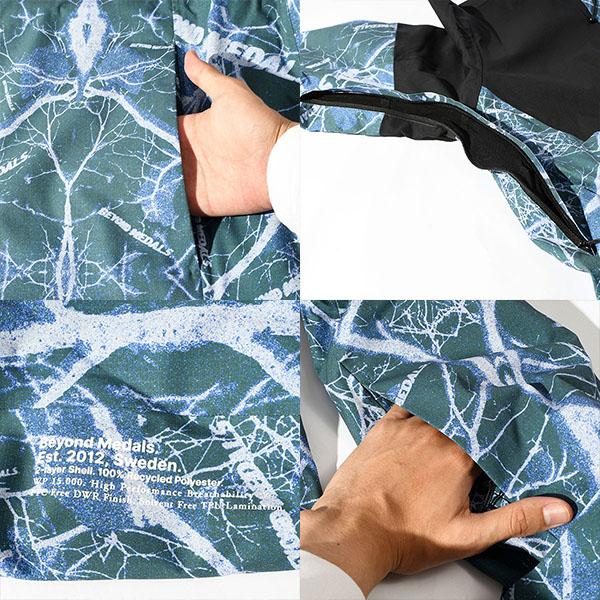 スノーボードウェア BEYOND MEDALS ビヨンドメダルス メンズ FULL ZIP