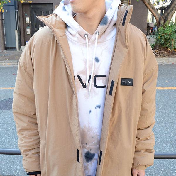 中綿ジャケット Rvca ルーカ メンズ Reflect Puffer ベージュ ジャケット ナイロン 中綿 ロゴ 秋冬新作 25 Off エレファントsports Paypayモール店 通販 Paypayモール