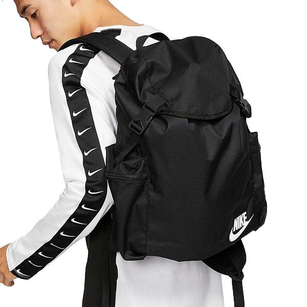 バックパック ナイキ Nike ヘリテージ リュックサック 24l リュック デイパック バッグ かばん 通学 通勤 ロゴ ブラック 黒 Ba6150
