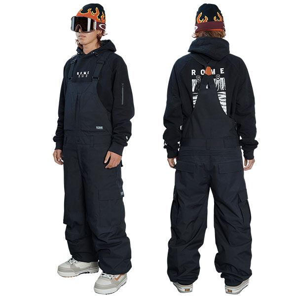 ROME SDS 35%off スノーボードウェア ローム メンズ BAGGY CARGO BIB