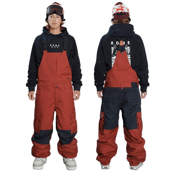 ROME SDS 40%off スノーボードウェア ローム メンズ BAGGY CARGO BIB
