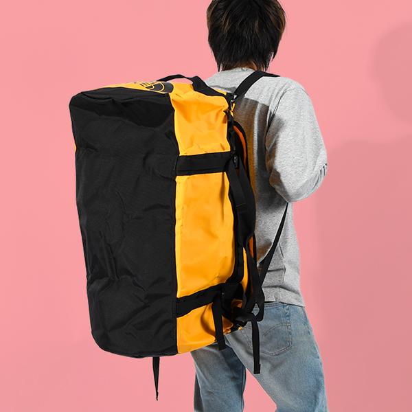 ノースフェイス ダッフルバッグ Lサイズ90 イエローゴールド THE NORTH