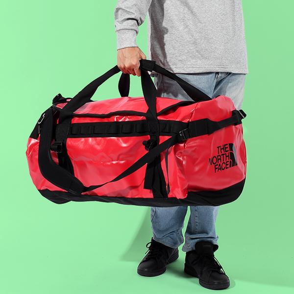 【大容量90L】ノースフェイス BCダッフル L 赤 ボストンバッグ リュック THE NORTH FACE（ザ ノースフェイス） 2026春夏新色 ノースフェイス