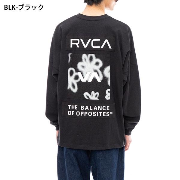 RVCA ルーカ 長袖 Tシャツ メンズ FLORAL  LS TEE ロンT ビッグシルエット サーフ サーフィン 長袖Tシャツ 20%off｜elephant｜04