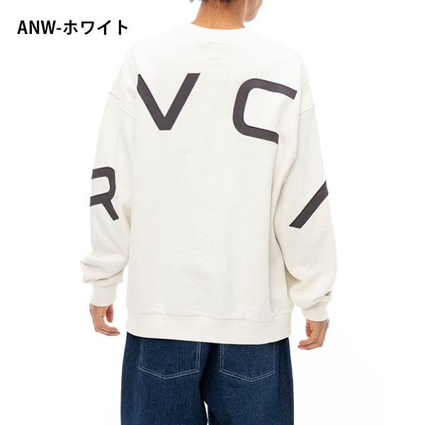 30%off スウェット トレーナー RVCA ルーカ メンズ FAKE CREW ロゴ スエット ビックシルエット スケートボード スノーボード｜elephant｜07