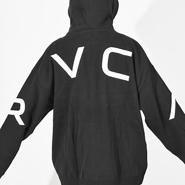 30%off ジップアップパーカー RVCA ルーカ メンズ FAKE ZIP HOODIE フーディー パーカー スウェット ビックシルエット｜elephant｜15