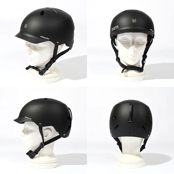【極美品】Bern Watts Japan Fitバーン ヘルメット LサイズN bern ヘルメット メンズ レディース バーン WATTS+ ワッツ ジャパン