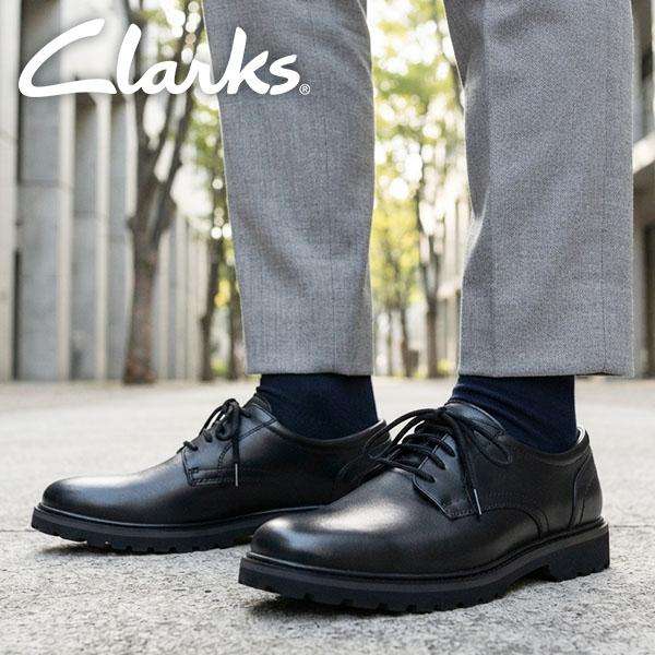 Clarks Collection ビジネスシューズ ブラック Clarks（クラークス） ビジネスシューズ メンズ Clarks Berwick Lace