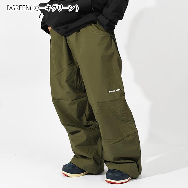 【未使用品タグ付】OVYO スノボパンツ Sサイズ ビッグシルエット スノーボードウェア BEYOND MEDALS ビヨンドメダルス メンズ PARK