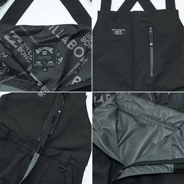 BILLABONG（ビラボン） ビブパンツ スノーボードウェア メンズ 3L