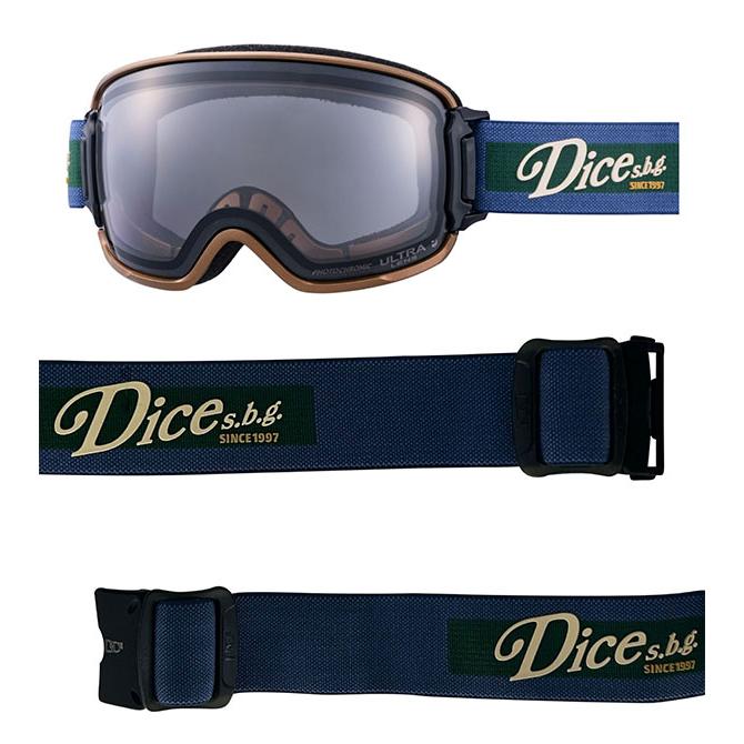 DICE（ダイス） スノーゴーグル BANK バンク BK54570 調光