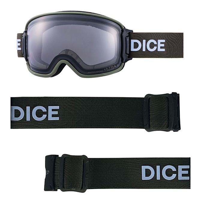 DICE（ダイス） スノーゴーグル BANK バンク BK54570 調光