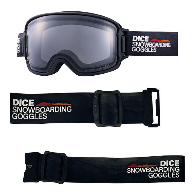DICE（ダイス） スノーゴーグル BANK バンク BK54570 調光