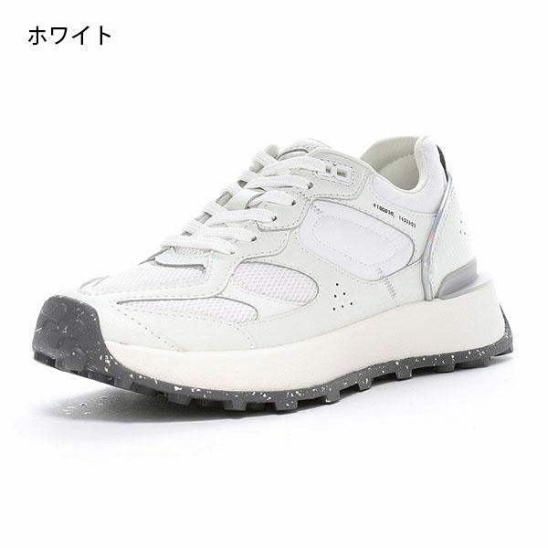 ムーンスター スニーカー レディース MoonStar B/Mイーバ ビーエム 2E 厚底 抗菌防臭 衝撃吸収 エコ設計 リサイクル素材 サスティナブル シューズ 靴 白 黒 銀 | MoonStar | 05