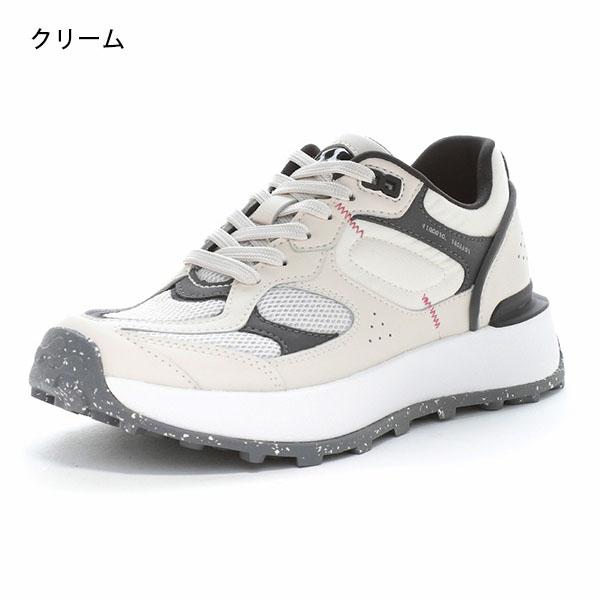 ムーンスター スニーカー レディース MoonStar B/Mイーバ ビーエム 2E 厚底 抗菌防臭 衝撃吸収 エコ設計 リサイクル素材 サスティナブル シューズ 靴 白 黒 銀 | MoonStar | 08