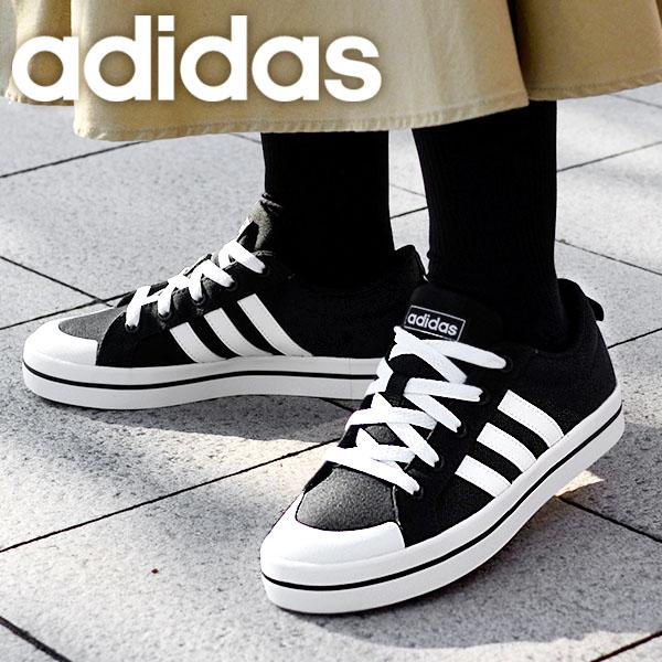 32 Off アディダス スニーカー レディース Adidas Bravadaskate K ローカット 今季ブランド 靴 定番 ブラック 黒2 970円 Fv6532 キャンバス シューズ