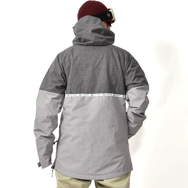 ラスト1着 Mサイズ 43%off スノーボードウェア セッションズ SESSIONS CENTRAL ANORAK JACKET メンズ プルオーバー ジャケット スノボの画像