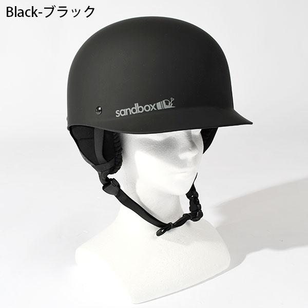sandbox マットブラック スノーボードヘルメット sandbox ヘルメット サンドボックス CLASSIC 2.0 SNOW ASIA FIT