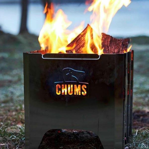 チャムス焚き火台Mサイズ CHUMS（チャムス） 現品限り 30%off 焚き火台 Mサイズ CHUMSファイヤー