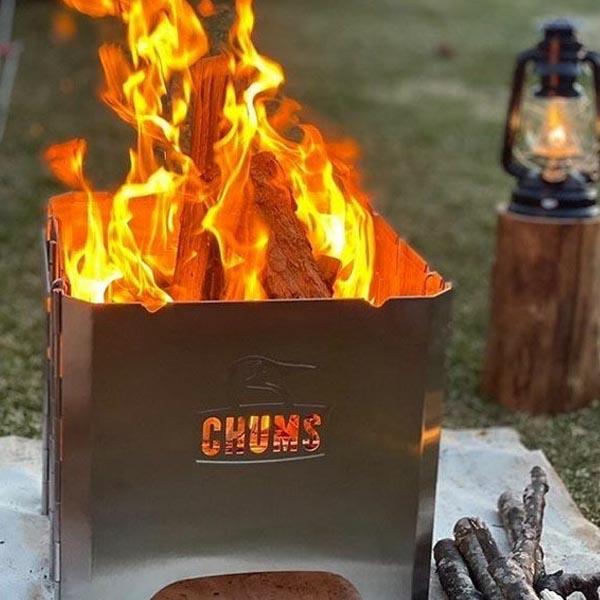 【新品未使用】CHUMS焚き火台 Mサイズ CHUMS 現品限り 30%off 焚き火台 チャムス Mサイズ CHUMS