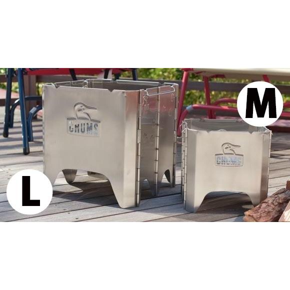 CHUMS 現品限り 30%off 焚き火台 チャムス Mサイズ CHUMS