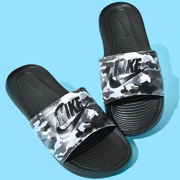 ナイキ スポーツサンダル メンズ Nike Victori スライド プリント ビーチサンダル シャワーサンダル スポサン シューズ 靴 グレー カモフラージュ 21春新作 エレファントsports Paypayモール店 通販 Paypayモール