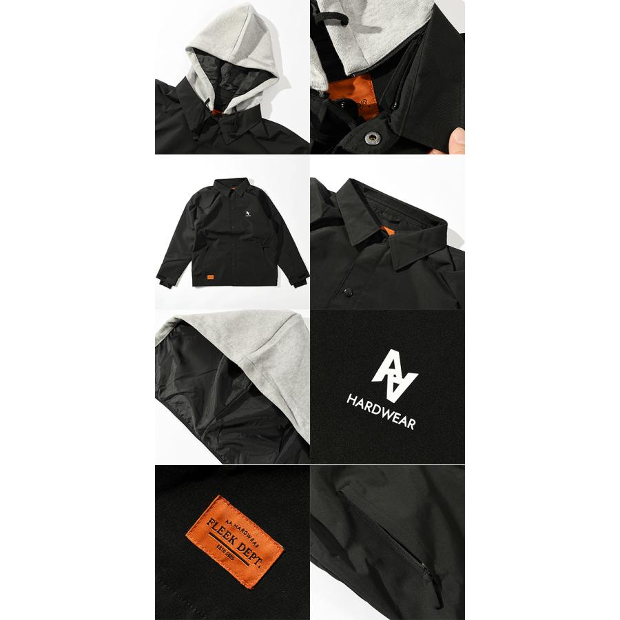スノーボードウェア コーチジャケット AA HARDWEAR ダブルエー ハードウェア COACH JACKET メンズ ジャケット 72125302 2025-2026冬新作 20%off | AA | 14