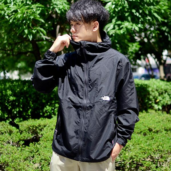 ノースフェイス 軽量 ナイロンジャケット メンズ レディース THE NORTH FACE コンパクト シェル マウンテン ブラック NP72230 2024春新色｜elephant｜11