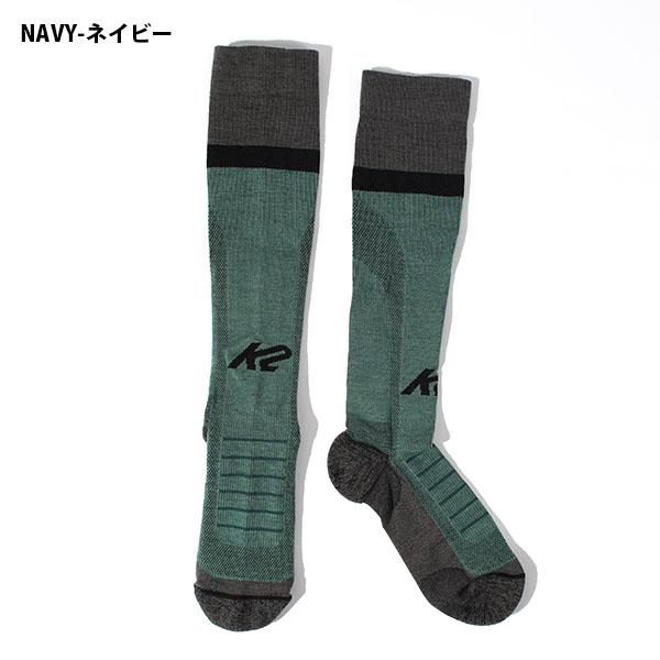 ゆうパケット対応可能！ ロングソックス K2 ケーツー COMPRESSION TOURING SOCK ソックス 靴下 くつした メンズ レディース アウトドア スノー | K2（スキー、スノーボード） | 04