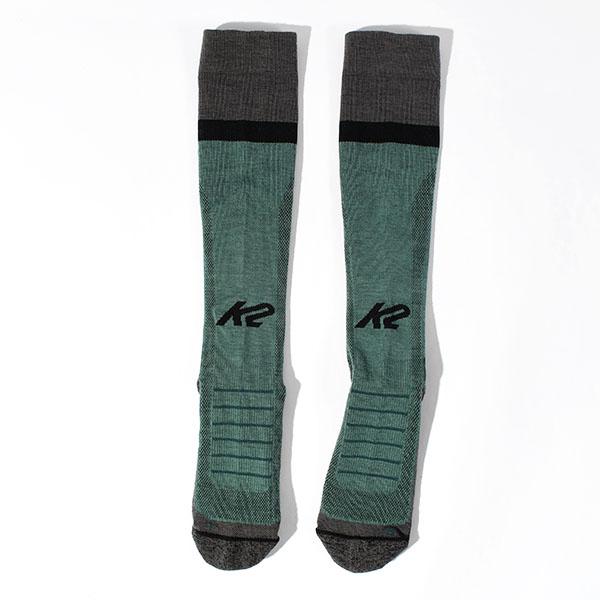 ゆうパケット対応可能！ ロングソックス K2 ケーツー COMPRESSION TOURING SOCK ソックス 靴下 くつした メンズ レディース アウトドア スノー | K2（スキー、スノーボード） | 07