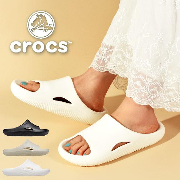 クロックス リカバリーサンダル CROCS レディース MELLOW SLIDE メロウ スライド 208392 日本正規品 コンフォート