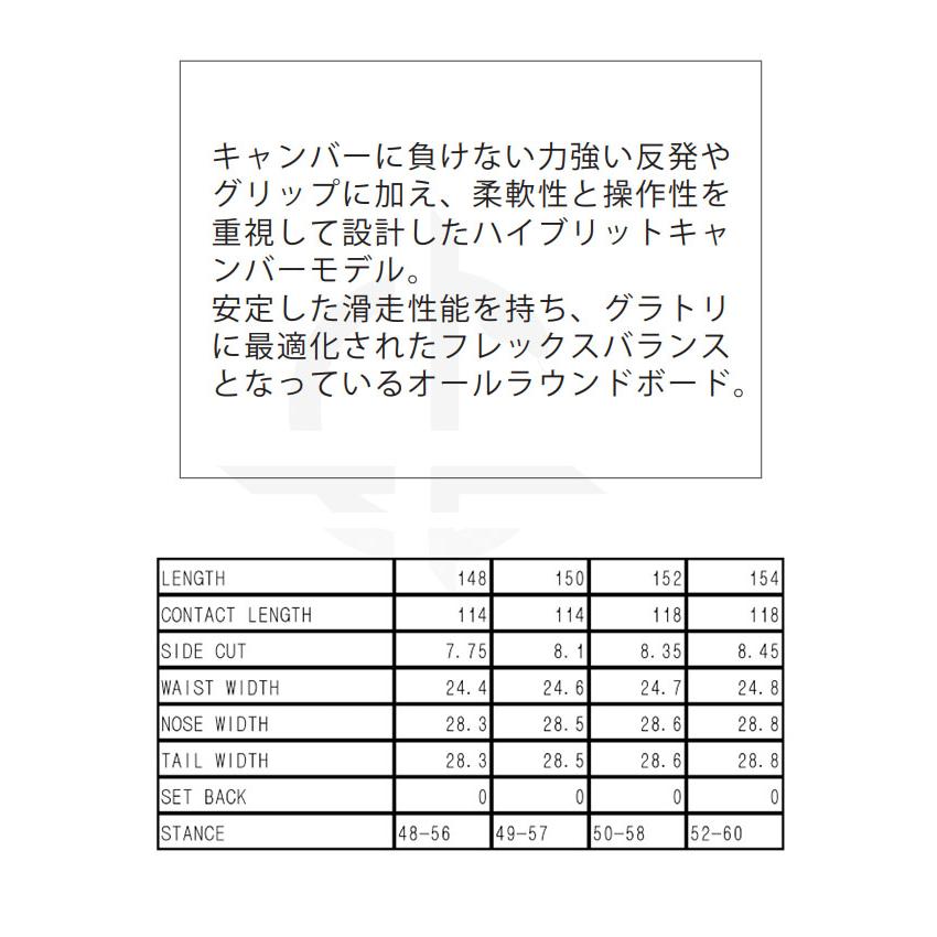 ラスト1本 154cm スノーボード 板 CROOJA クロージャ MANTIS