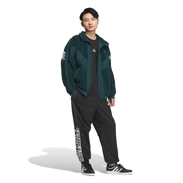 アディダス メンズ レディース ルーズフィット ジャケット adidas M WORD ボアジャケット 裏起毛 フリース もこもこ モコモコ アウター 2025秋冬新作 CS116 | adidas | 12