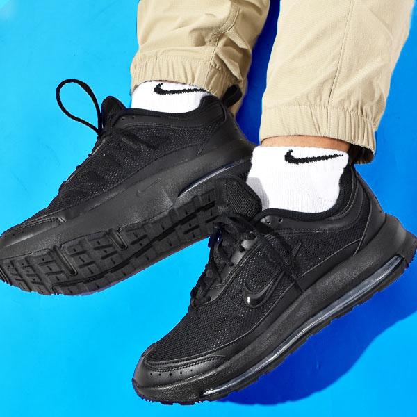 新品【NIKE】ナイキ AIR MAX AP メッシュ スニーカー 26 黒 新品【NIKE】ナイキ AIR MAX AP メッシュ スニーカー 26 黒