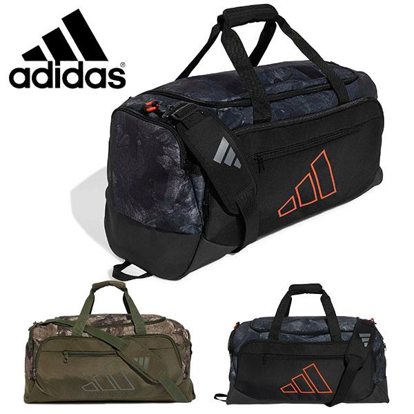 2026新品アディダス キャディバッグ&ダッフルバック&シューズバック3点セット adidas（アディダス） 2026秋冬新作 60L ダッフルバッグ トレーニング
