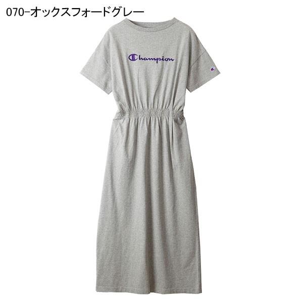 30 Off 半袖 ワンピース チャンピオン Champion レディース ウィメンズ マキシワンピース グレー エレファントsports Paypayモール店 通販 Paypayモール