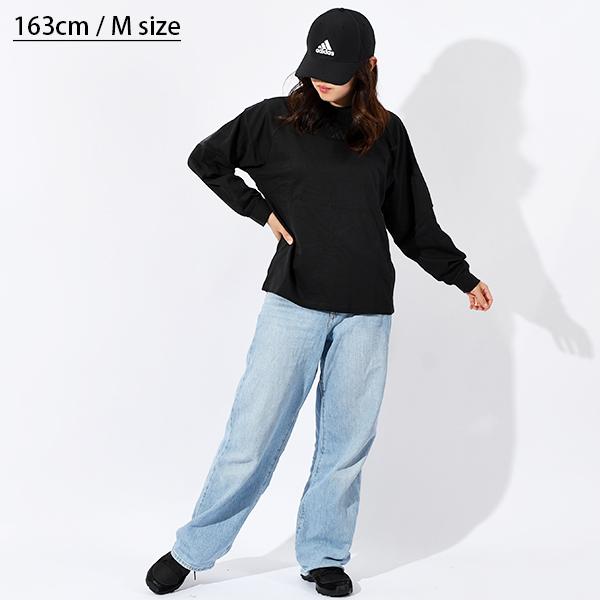 adidas（アディダス） レディース ルーズフィット 長袖 Tシャツ adidas