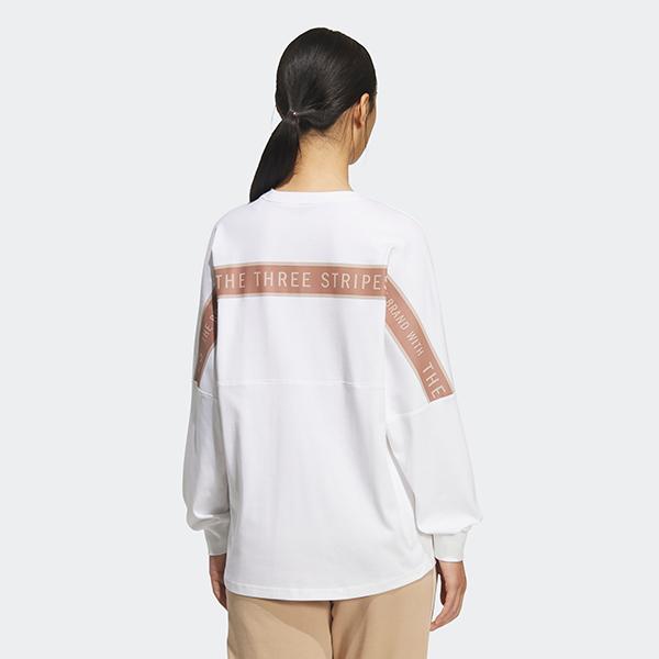 adidas（アディダス） レディース ルーズフィット 長袖 Tシャツ adidas