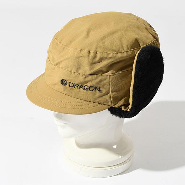 ドラゴン（DRAGON） キャップ メンズ FLAP CAP ロゴ CAP 帽子 ぼうし
