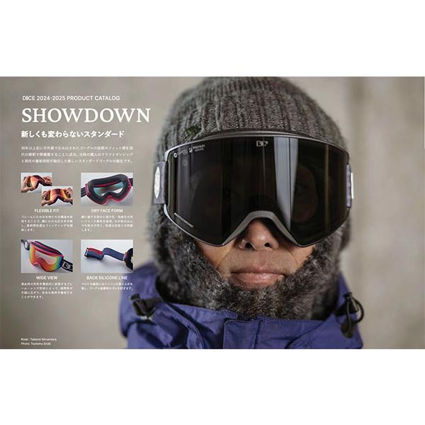 DICE SHOWDOWNゴーグル DICE スノーゴーグル ダイス SHOWDOWN ショーダウン 調光 グレイ