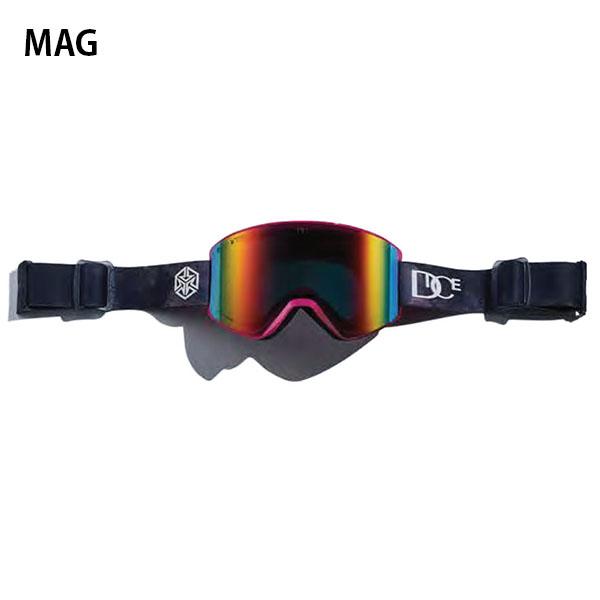 DICE（ダイス） スノーゴーグル SHOWDOWN ショーダウン 調光 グレイ