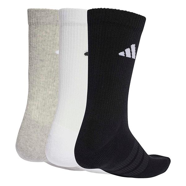 adidas（アディダス） 3足組 ソックス adidas ESS クッション 3Pクルー