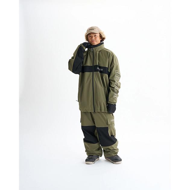 【DC Shoes】M 一度着用 美品 スノボ パンツ カーキ　スノーウェア DC Shoes ディーシーシューズ 24 DC SNOW WIDE CARGO PT DPT243935