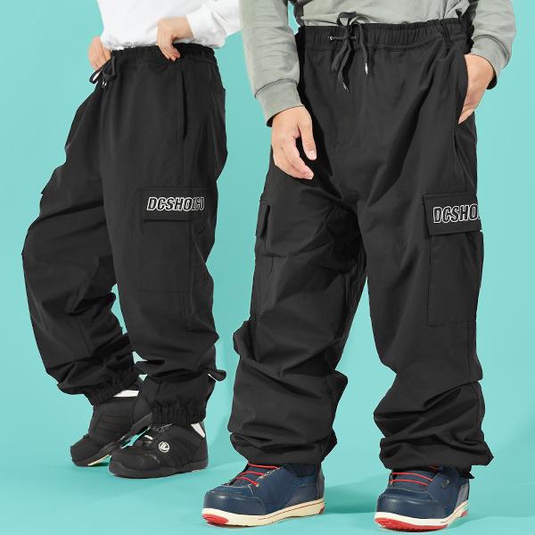 DC SHOES パンツ ワイド カーゴ メンズ　スノーボードウエア DC SHOES（ディーシーシューズ） ラスト1点 Lサイズ カラーホワイト 40