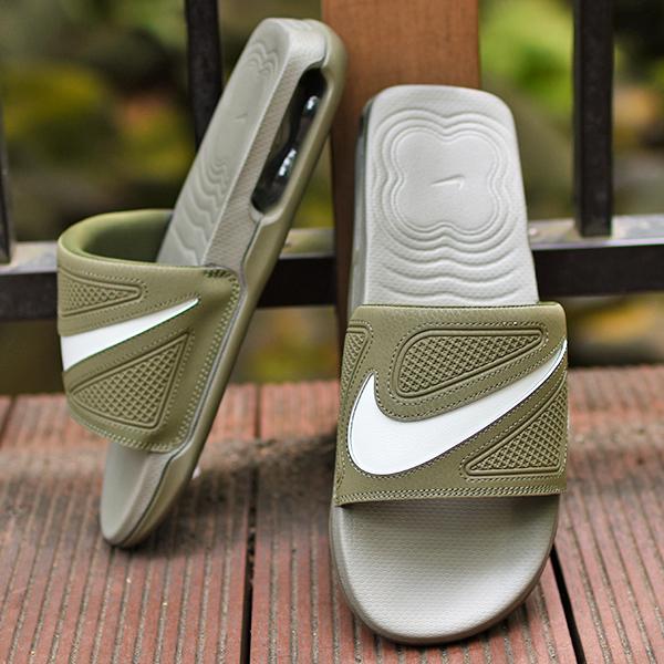 新品未使用NIKE AIR MAX CIRRO SLIDEサンダル カーキ 27 NIKE（ナイキ） 【動画あり】ナイキ サンダル メンズ レディース エア
