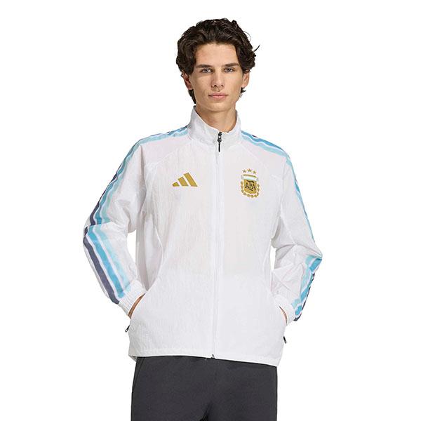 アディダス メンズ ウインドブレーカー adidas アルゼンチン代表 ホーム Anthem Jacket ウインドジャケット ナイロン ジャージ 2026春夏新作 DE898 | adidas | 02